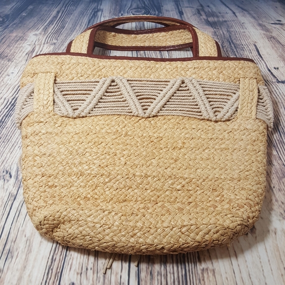 Polo Jeans Co Straw Bag - Picture 4 of 7